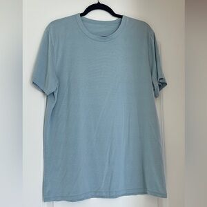 lululemon athletica Men’s Blue Short Sleeve Tee